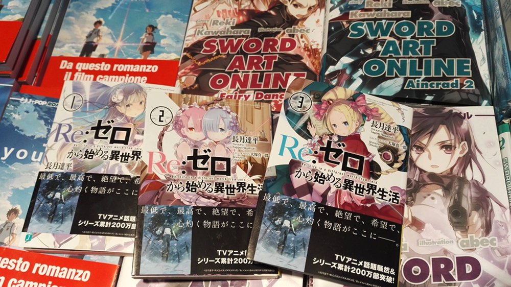 J-POP Novels Re:Zero J-POP Novels Re:Zero